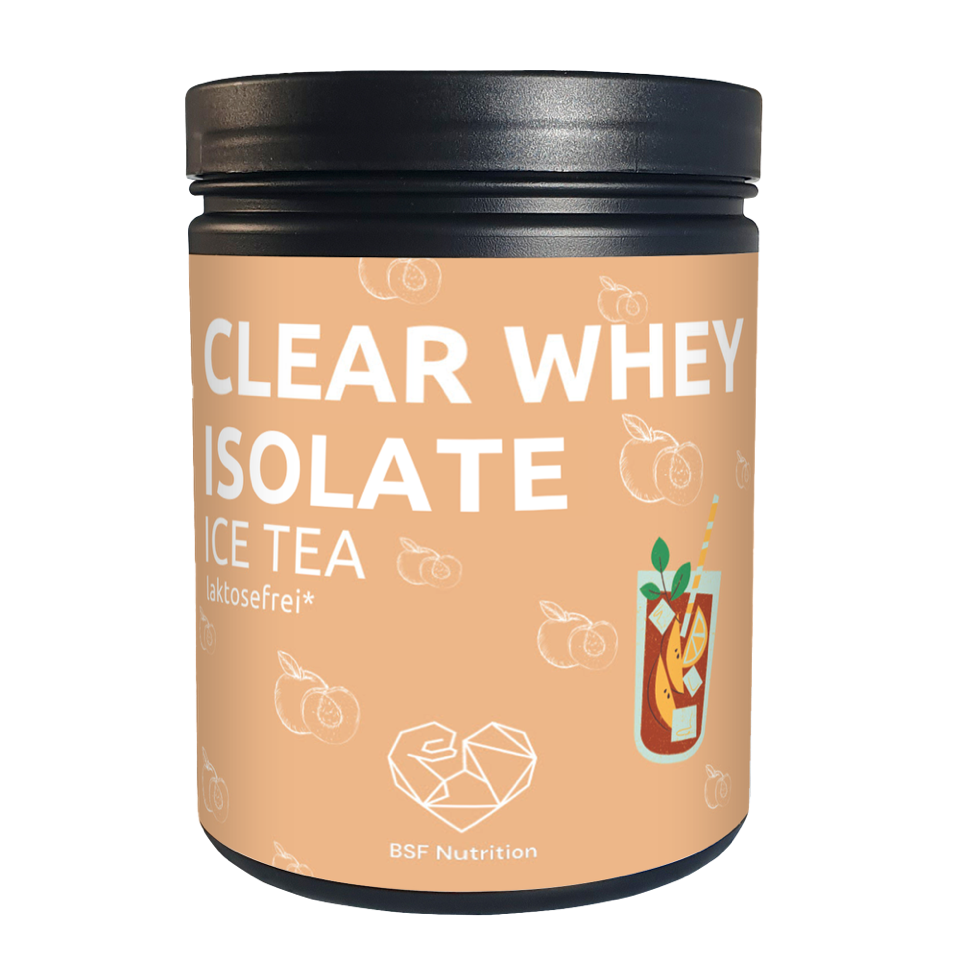 Clear Protein von BSF Nutrition in Eistee 400 g