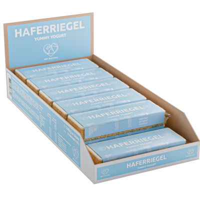 Haferriegel Yummy Yogurt 12 x 120 g  Box Joghurt Geschmack
