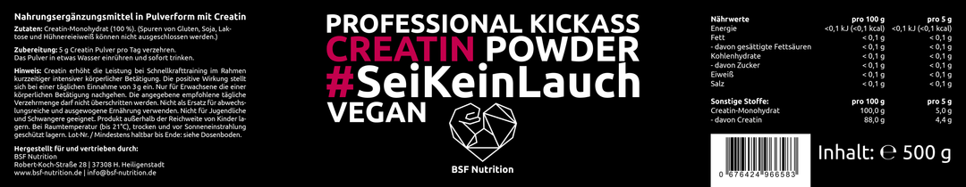 Creatin Monohydrat Powder