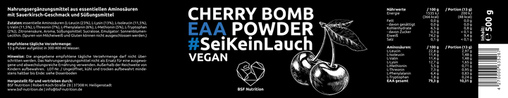 EAA Powder vegan
