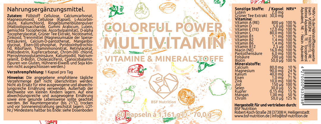 Multivitamin Kapseln