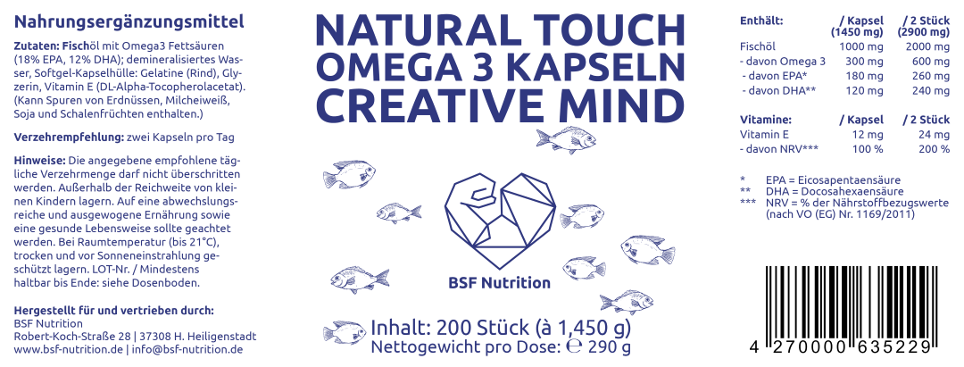 Omega 3 Kapseln