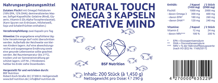 Omega 3 Kapseln